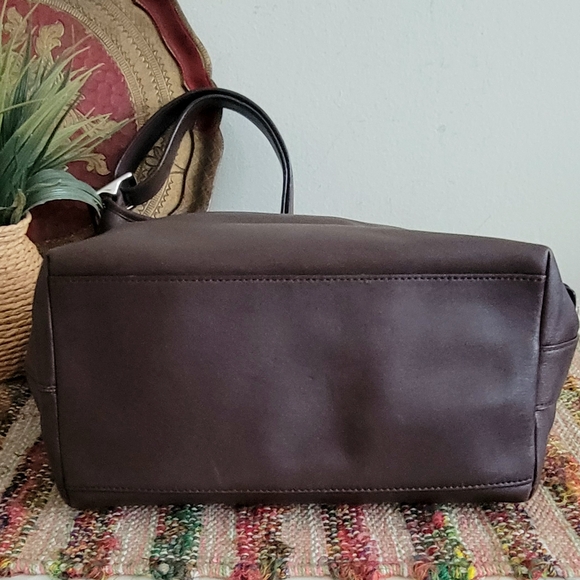 Coach Brown Leather Shoulder Bag Convertible Crossbody Bag - Picture 8 of 9